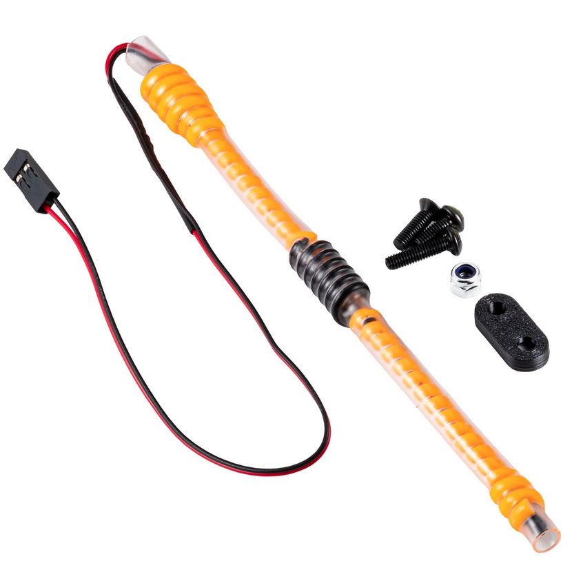 Powerhobby 5" Orange LED Flexible Light Whip PHB7804Orange
