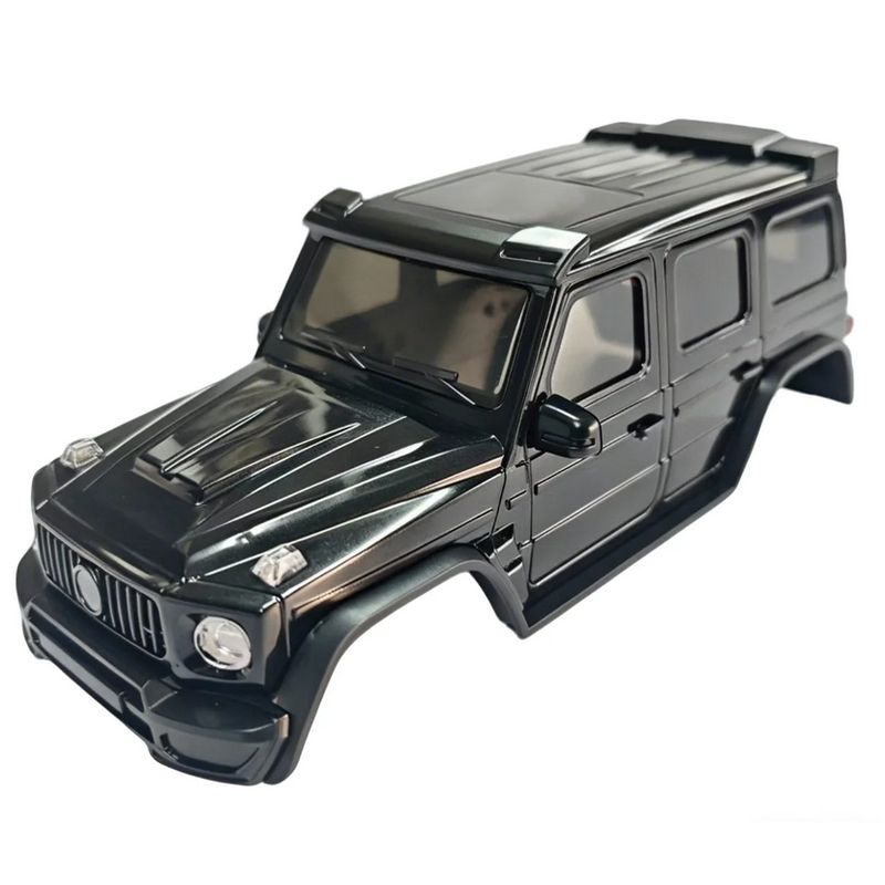 Powerhobby SCX30 Hard Plastic Painted Body - Black PHB7774Black