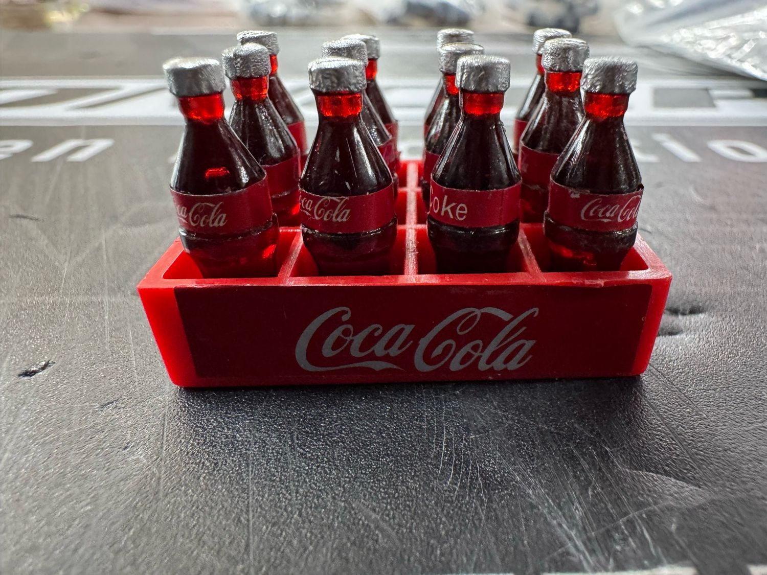 Dixieland R/C Coke Bottle Set w/Holder