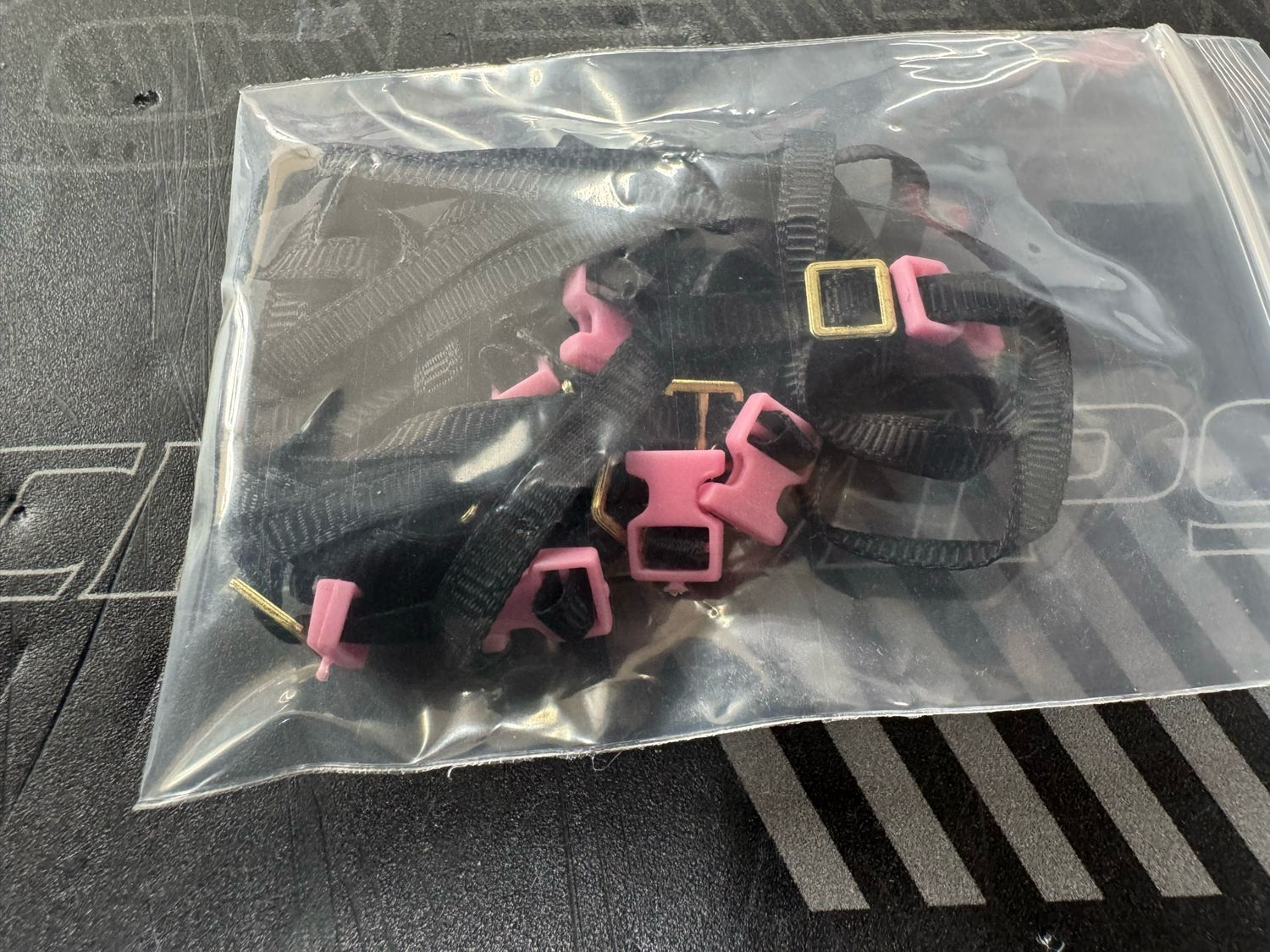 Dixieland R/C Pink Elastic Strap w/Buckle (5pcs)