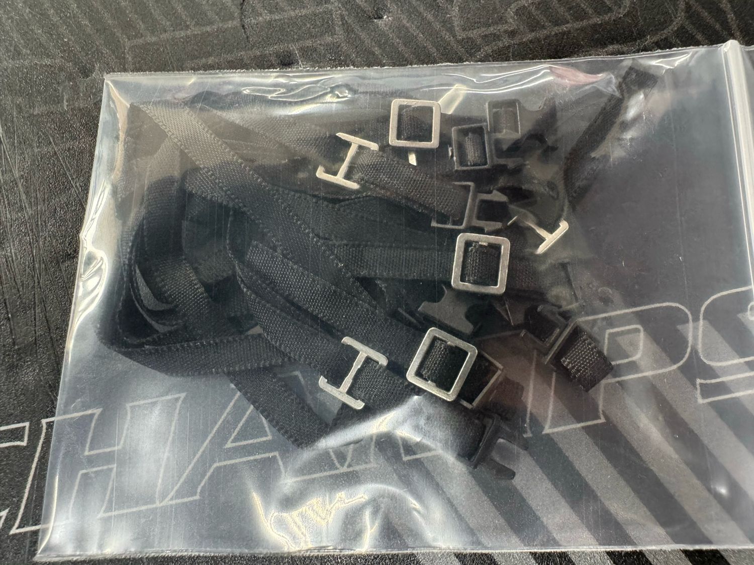 Dixieland R/C Black Elastic Strap w/buckle (5pcs)