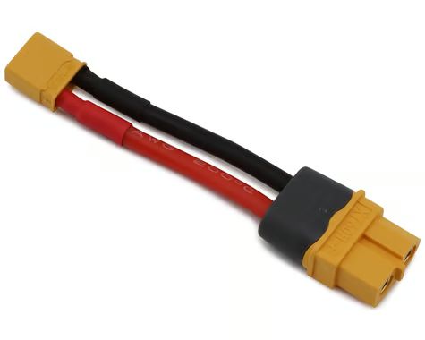 Samix XT60 Female to XT30 Male Adpator (50mm) (14AWG) SAMXT60FXT30M-50