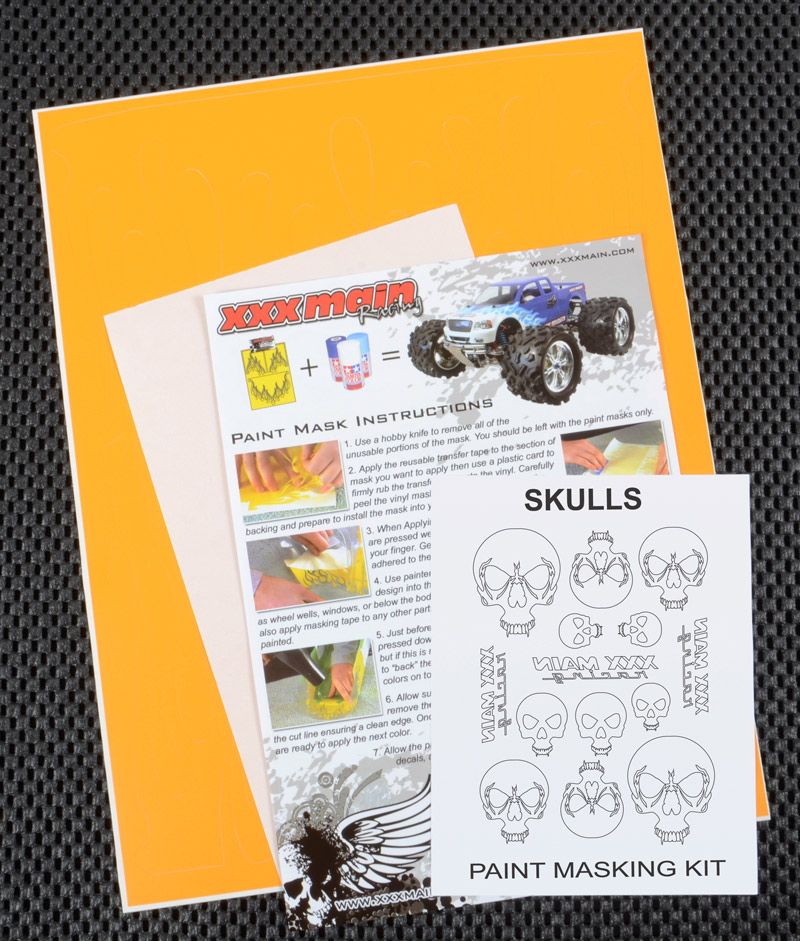 XXX Main Racing Skulls Paint Mask XXXM058L