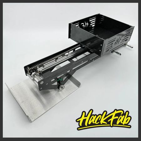 HackFab Evolution Dual Axle R/C Pulling Sled (Carbon) HFB02400