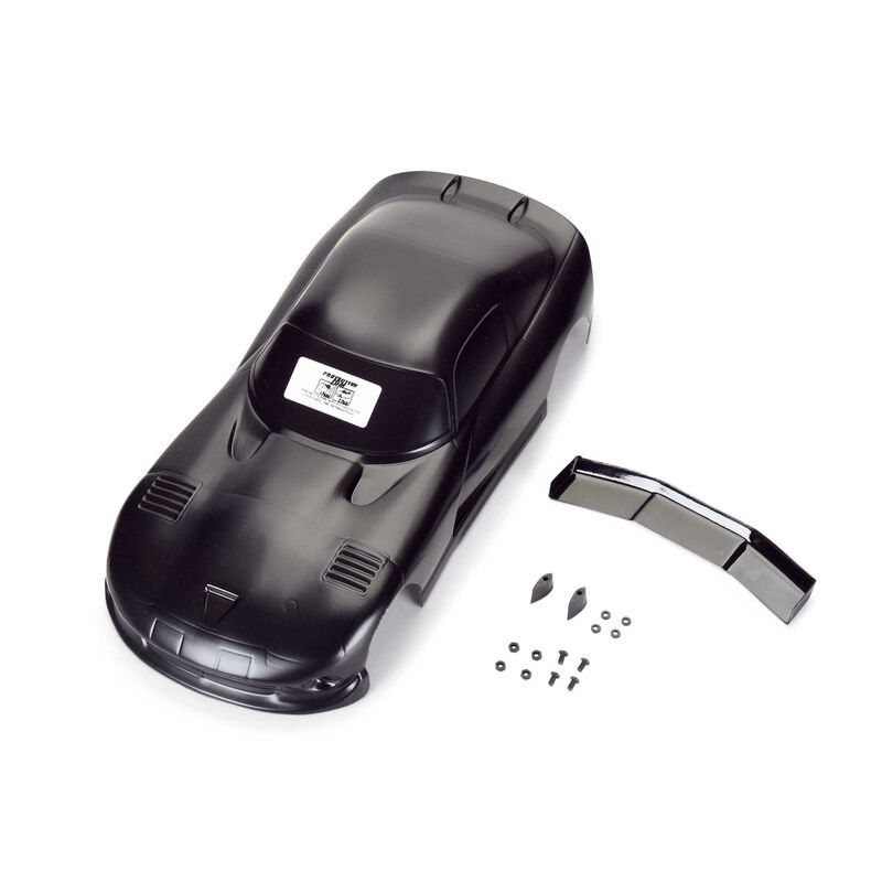 Pro-Line Racing 1/12 Pre-Cut 2002 Dodge Viper GTS Black Body: Losi NASCAR PRO368414