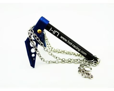 Hot Racing 1/10 Portable Fold Up Winch Anchor (Blue/Black) HRAACC838F06