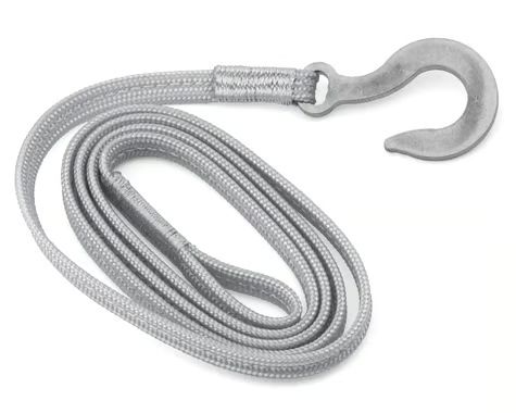 Team KNK Tow Strap and Hook (Silver) KNKTS0311