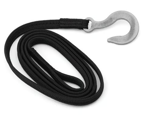 Team KNK Tow Strap and Hook (Black) KNKTS0306