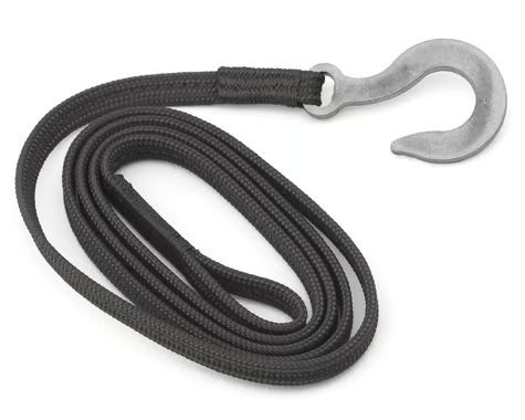 Team KNK Tow Strap and Hook (Charcoal) KNKTS0310