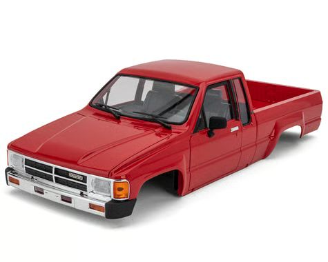 RC4WD 1987 Toyota XtraCab Pre-Painted Hard Body Complete Set (Red) Z-B0020