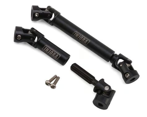 Injora Hardened Steel Drive Shafts for Traxxas® TRX4M™ High Trail (HT K10/F150) 4M-84BK