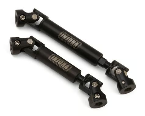 Injora Axial SCX24 Hardened Steel Drive Shafts Set (C10/JLU/Bronco/Base Camp/4Runner) (132mm Wheelbase) SCX24-43