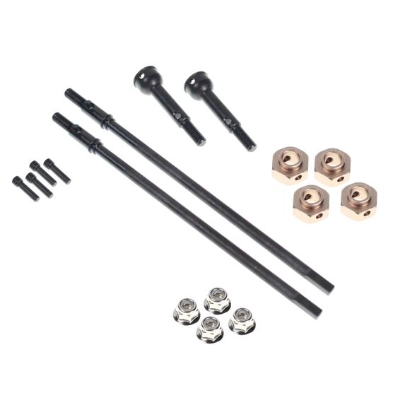 Redcat Vertex-6 Threaded 8mm Axle 17mm Hex Conversion Kit RER41414