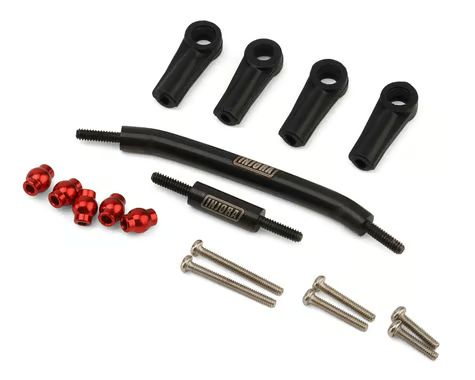Injora Axial SCX24 Stainless Steel Steering Links Set (Black) SCX24-144BK