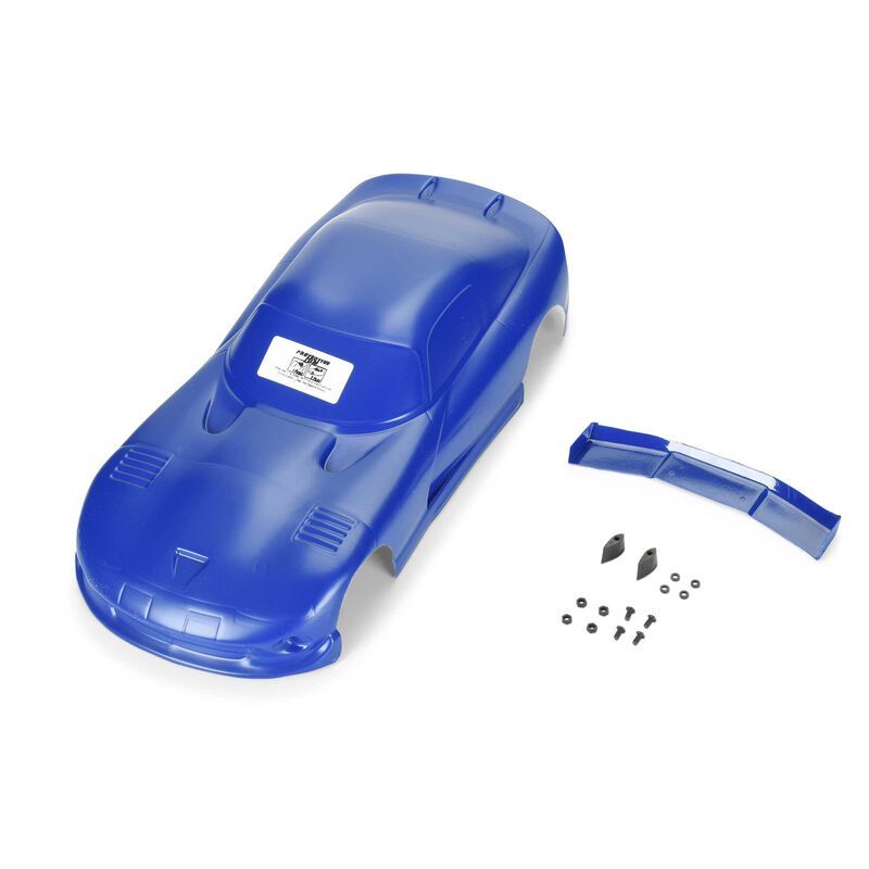 Pro-Line Racing 1/12 Pre-Cut 2002 Dodge Viper GTS Blue Body: Losi NASCAR PRO368413