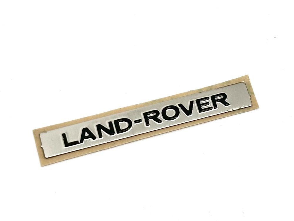 Boom Racing Official Land Rover Stainless Steel Bonnet Badge (Black) for BRX02 D130 BRX027058BK