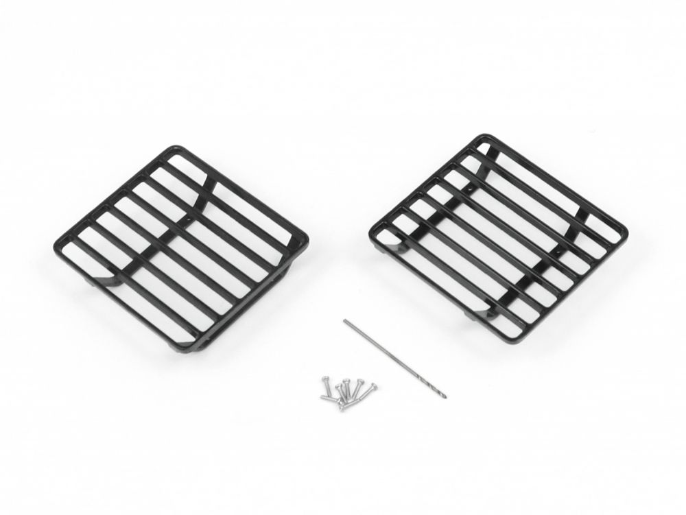 Boom Racing Metal Front Lamp Guard - Grid Type (2) for BRX02 D130 BRX027062