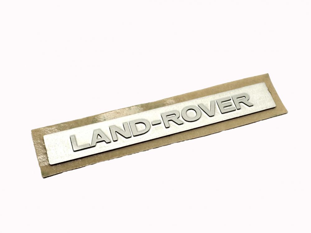Boom Racing Official Land Rover Stainless Steel Bonnet Badge (Silver) for BRX02 D130 BRX027058S