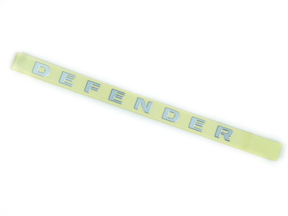 Boom Racing Official Defender Bonnet Emblem Decal (Chrome Silver) for BRX02 D130 BRX027065S