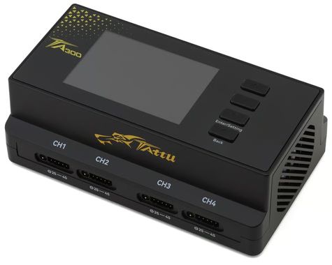 Tattu TA300 G-Tech Smart 8-Channel AC Charger (Black) (4S/2A/240W)  TA300