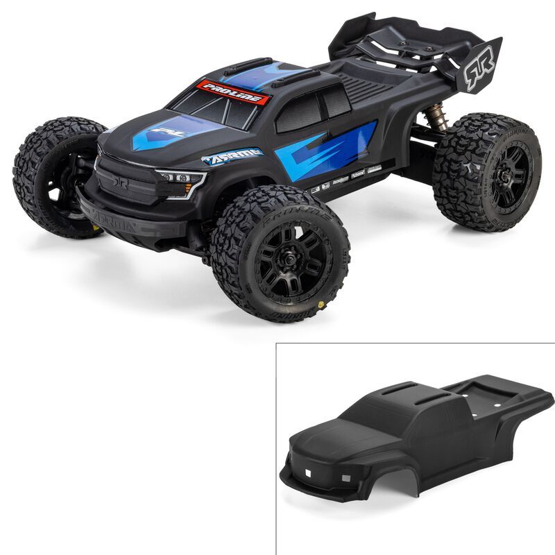 Pro-Line Racing 1/16 Limited Edition Pre-Cut/Pre-Painted Brute Truck Body, Matte Black: ARRMA MINI KRATON PRO369314