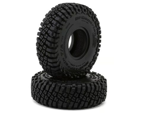 RC4WD 1.55" BFGoodrich Mud Terrain T/A KM3 Tires Rock Crawler Tires (2) (GripTec Red/Super Soft) (4.17" OD) T-0108