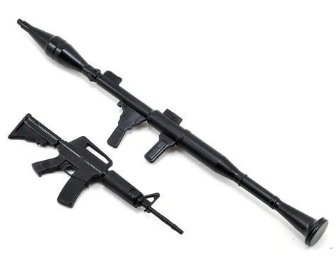 Yeah Racing 1/10 Crawler Scale Accessory Set (Rifle &amp; RPG) YA-0362