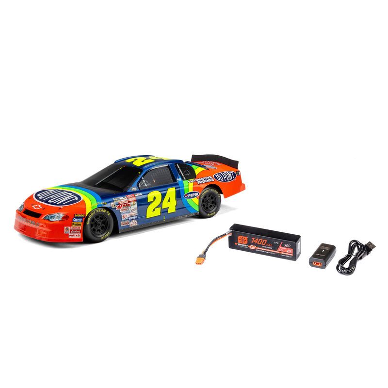 Losi NASCAR Jeff Gordon No. 24 Dupont Chevrolet Monte Carlo (Battery &amp; Charger Included) LOS1120024
