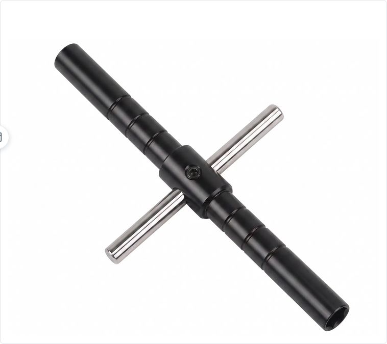 Integy 4.0mm &amp; 5.0mm Hex Nut Driver for SCX24 &amp; 1/18 Scale C34447BLACK