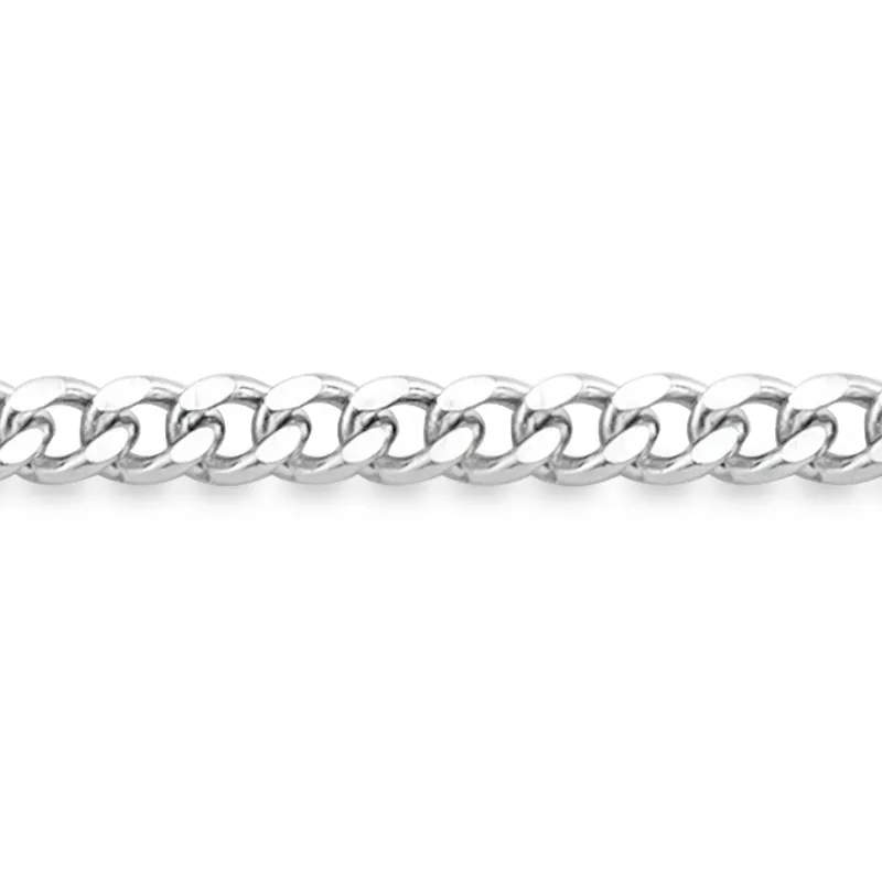 Diamantierte Panzerkette · 2,5 mm · Edelstahl