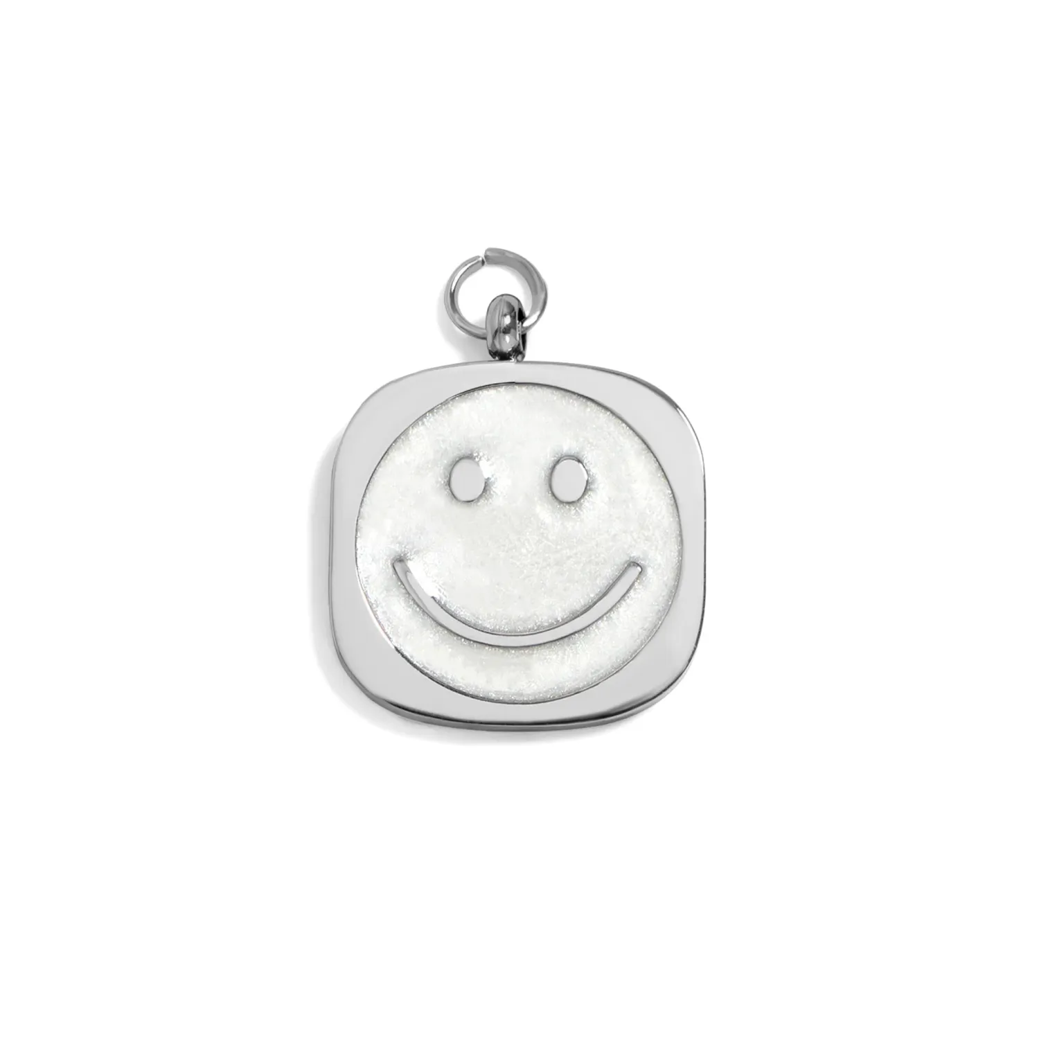 BOND. Happy Smiley Charm | Gold & Silber BOND. Happy Smiley Charm | Gold & Silber