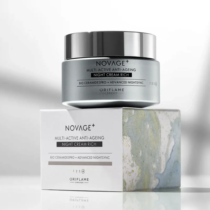 Novage+ Multi-Active Anti-Aging Rijke Nachtcrème