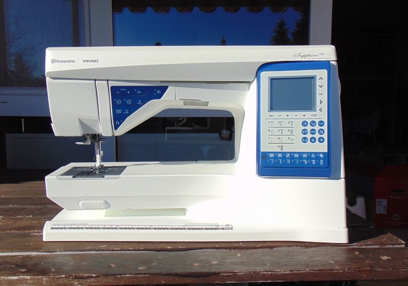 Nähmaschine Husqvarna Sapphire 930, neu, mit Gratis-Versand. 2 Jahre Garantie.