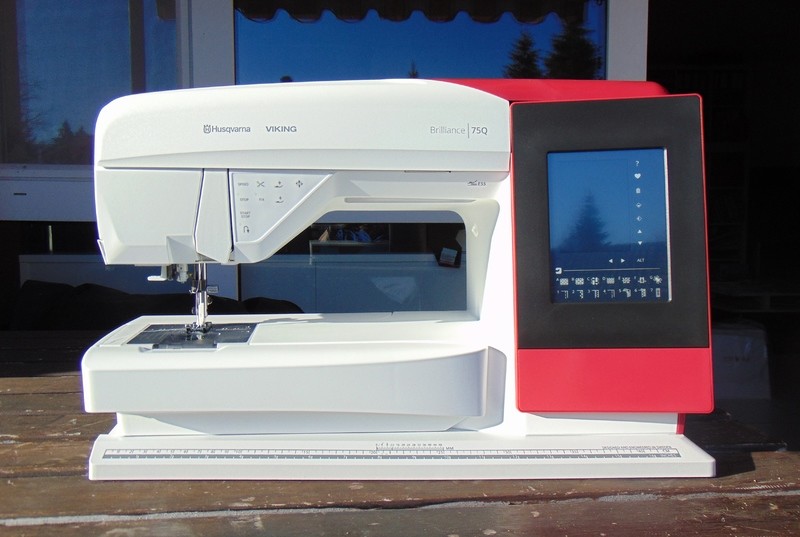 Nähmaschine Husqvarna Viking Brilliance 75Q, neu, mit Gratis-Versand. 5 Jahren Garantie, Aktionspreis.