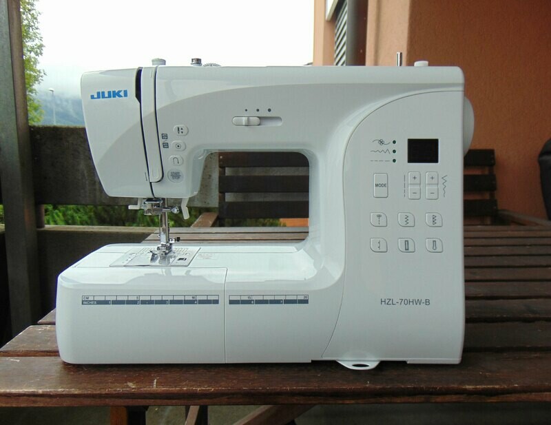 Nähmaschine JUKI HZL-70HW-B, neu, mit Gratis-Versand, 4 Jahren Garantie, Aktionspreis.
