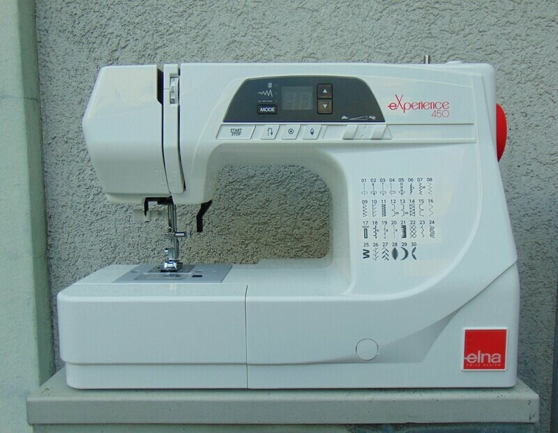 Nähmaschine Elna eXperience 450, neu, Gratis-Versand, 5 Jahre Garantie, Aktions-Preis.