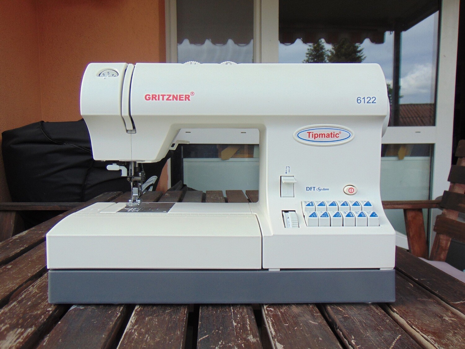 Nähmaschine Gritzner tipmatic 6122 neu, mit Gratis-Versand, 2 Jahre Garantie, Aktions-Preis.