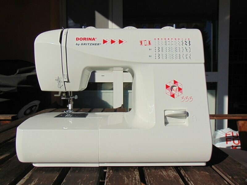Nähmaschine Dorina by Gritzner 333, neu, Gratis-Versand, 33 Stichprogramme, 5 Jahre Garantie.
