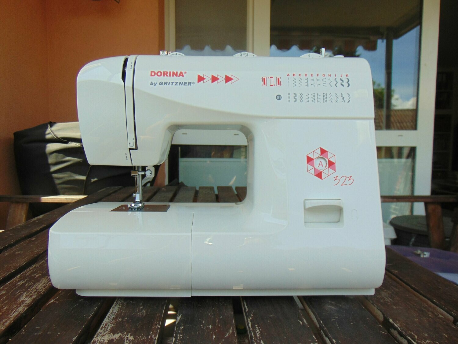 Nähmaschine Gritzner Dorina 323, neu, Gratis-Versand. Aktions-Preis, 5 Jahre Garantie.