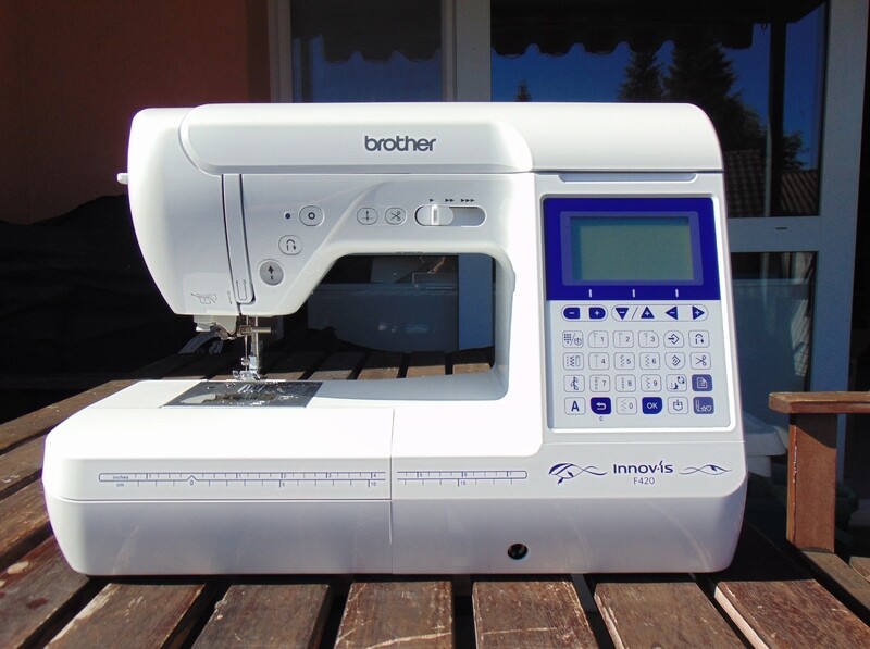 Nähmaschine Brother innov-is F420, neu, 3 Jahre Garantie, Gratis-Versand.