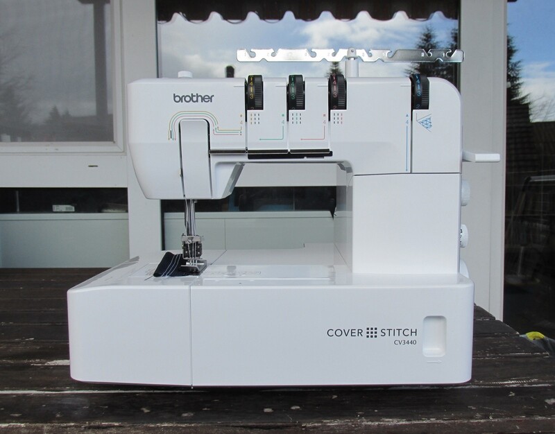 Coverlock Nähmaschine Brother CV3440 neu mit Gratis-Versand, 3 Jahre Garantie, Aktions-Preis.
