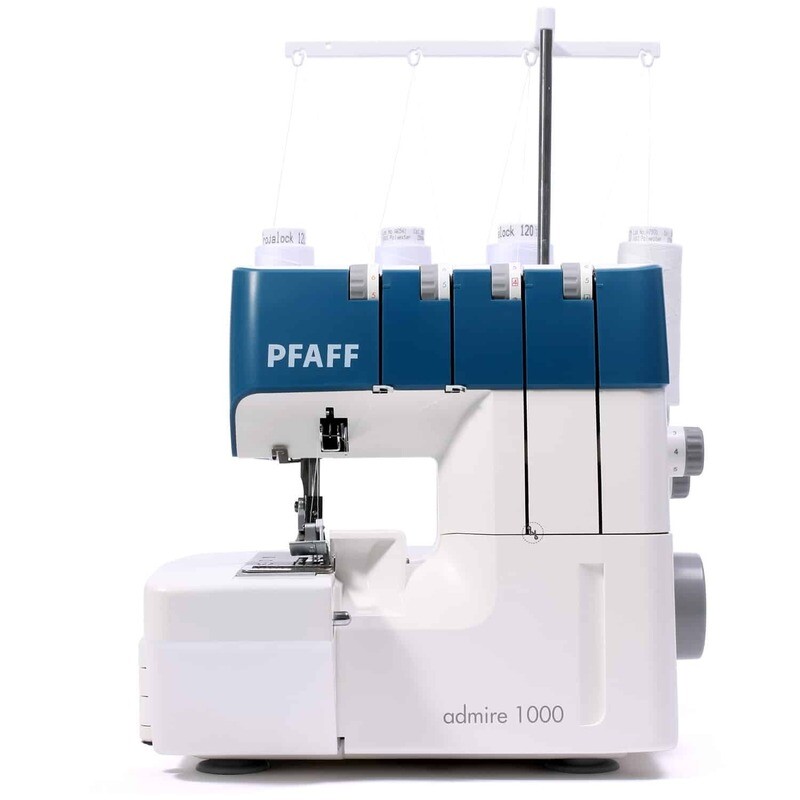 Overlock Nähmaschine PFAFF admire 1000, neu, Gratis-Versand, mit 2 Jahren Garantie.