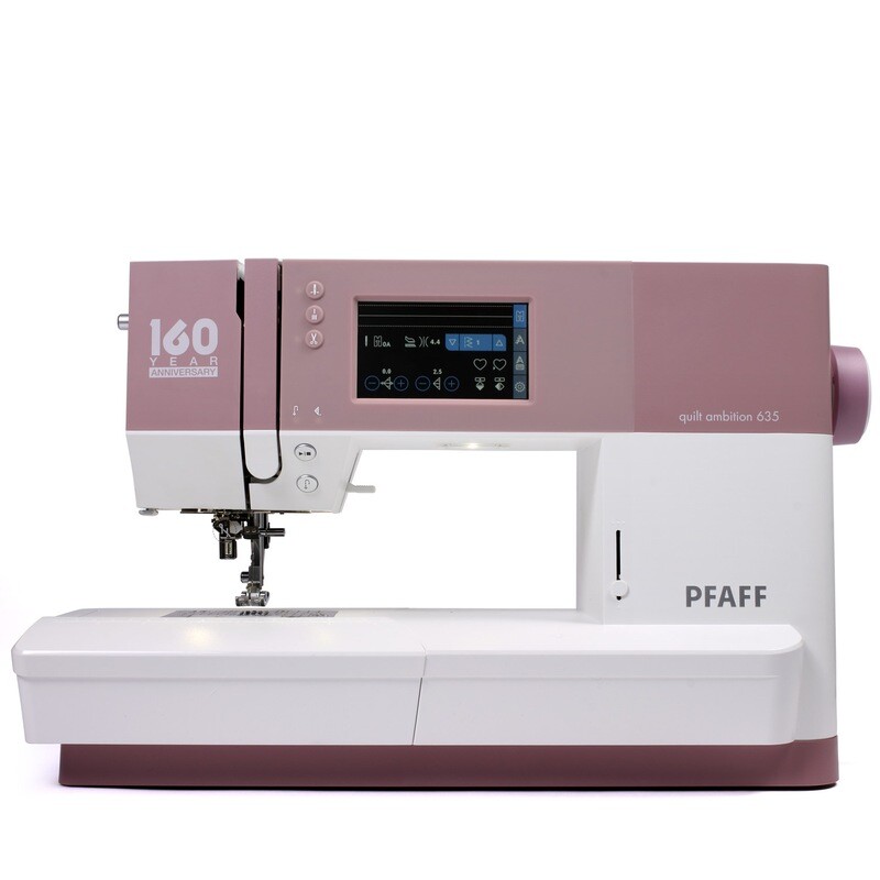 Nähmaschine PFAFF quilt ambition 635, neu, mit Gratis-Versand, 5 Jahre Garantie