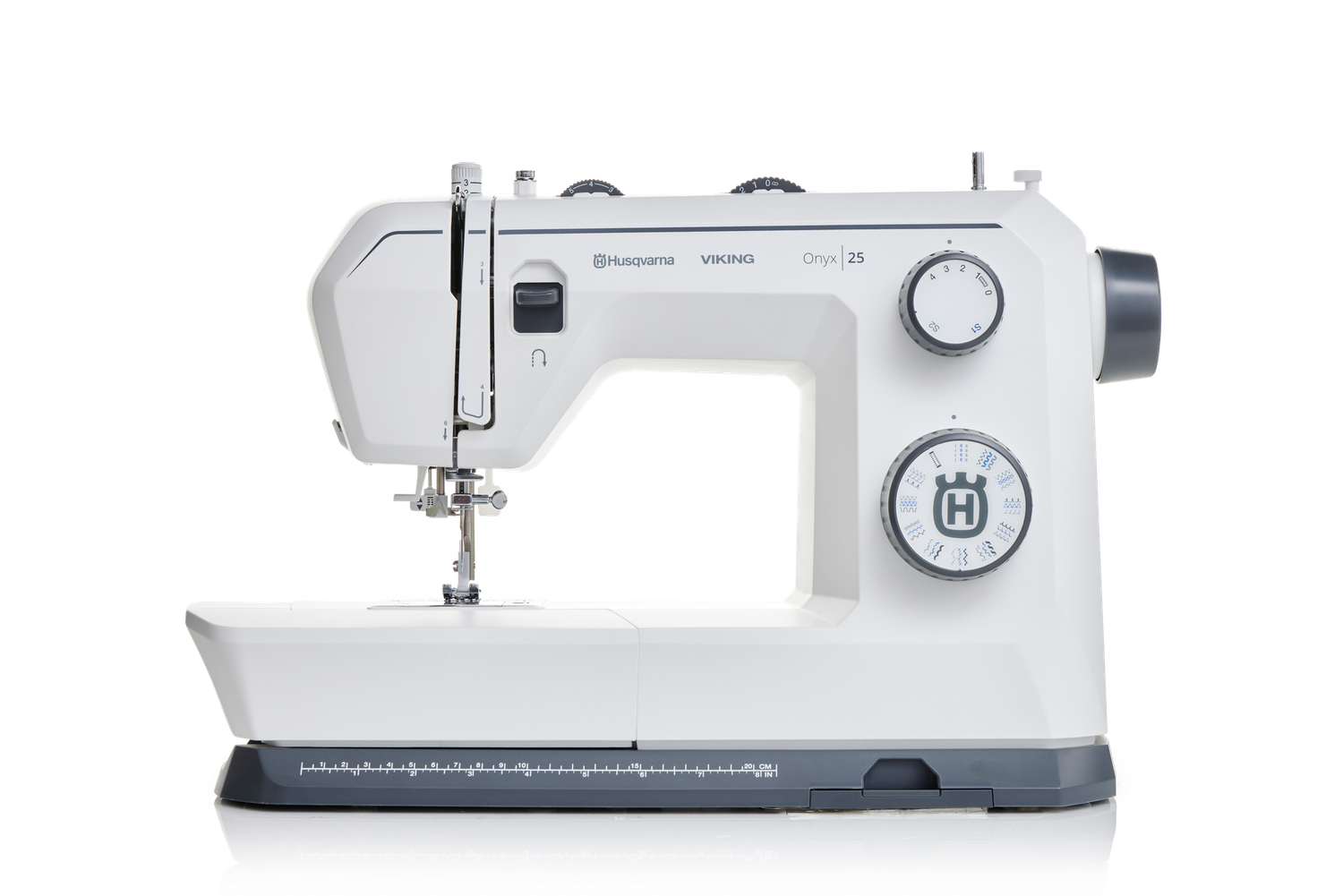 Nähmaschine Husqvarna Viking Onyx 25 neu, mit Gratis Versand und 2 Jahren Garantie.