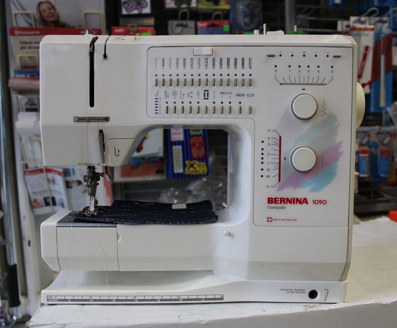 Nähmaschine Bernina 1090, ab Service, 6 Monate Garantie, Gratis-Versand.
