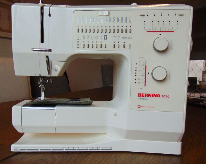 Nähmaschine Bernina 1070, ab Service, 6 Monate Garantie, mit Gratis-Versand.