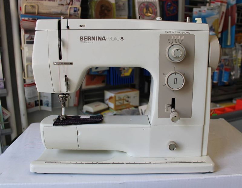 Nähmaschine Bernina matic 801 electronic, ab Service, 6 Monate Garantie, Gratis-Versand.