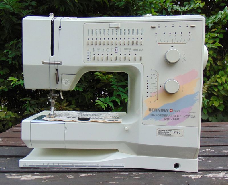 Nähmaschine Bernina 1991 ab Service, 6 Monate Garantie, Gratis-Versand.