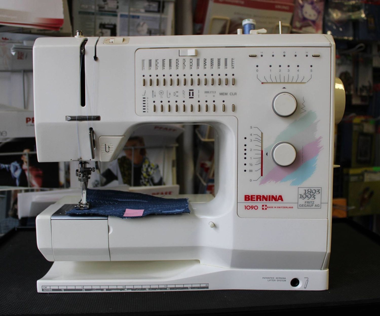 Nähmaschine Bernina 1090, ab Service, 6 Monate Garantie, Gratis-Versand. Nähmaschine Bernina 1090, ab Service, 6 Monate Garantie, Gratis-Versand.