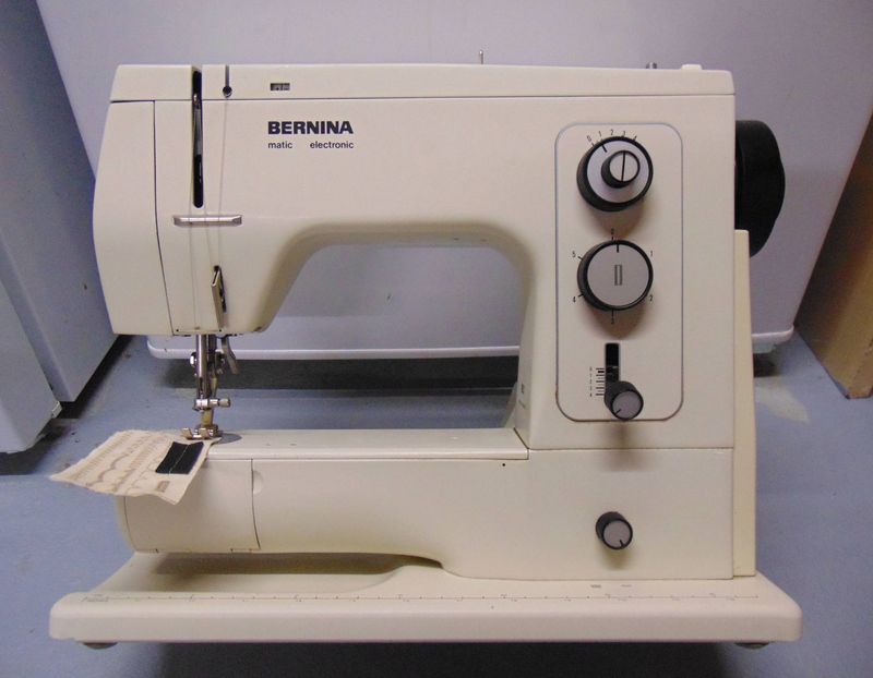 Nähmaschine Bernina matic 801 electronic, ab Service, 6 Monate Garantie, Gratis-Versand.